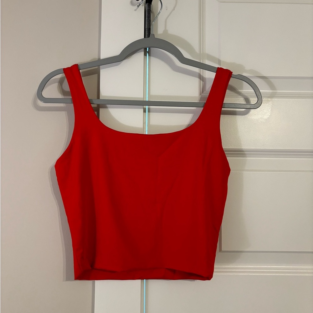 SHEIN Bold Red Tank Top